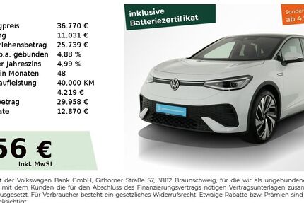VW ID.5 12.550 km 34.980 &euro; Nürnberg 90441