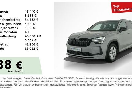Skoda Kodiaq 5.400 km 43.220 &euro; Nürnberg 90441