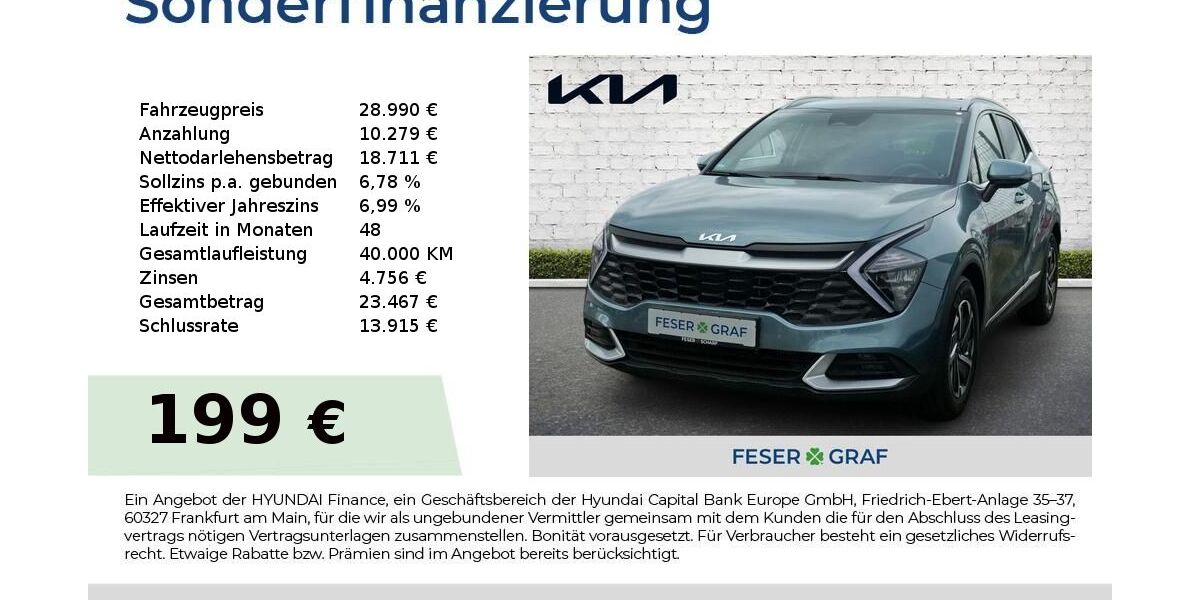 Kia Sportage 20.604 km 28.990 &euro; Roth 91154