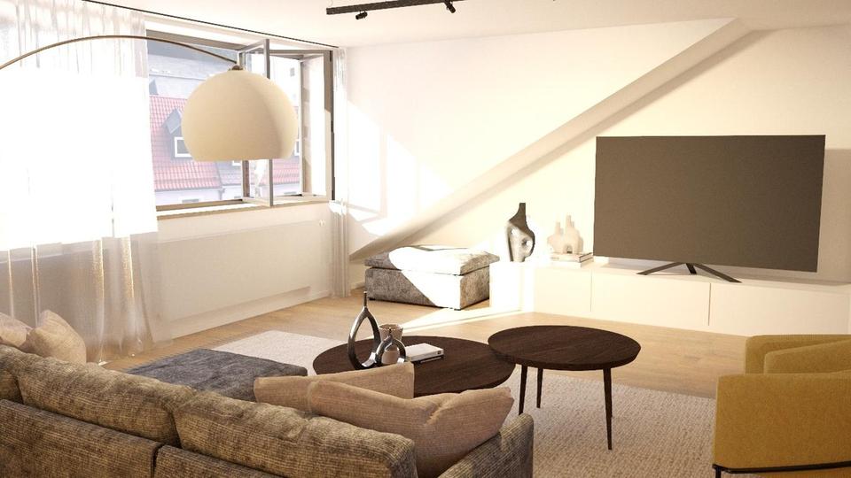Dachgeschoßwohnung Nürnberg Herrnhütte - 4 Zimmer, 121 m&sup2;, 2.070&euro; | Angebot:26620680
