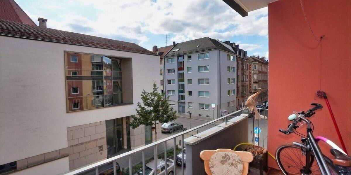 Etagenwohnung Nürnberg Lichtenhof - 2 Zimmer, 54 m&sup2;, 189.000&euro; | Angebot:25686379