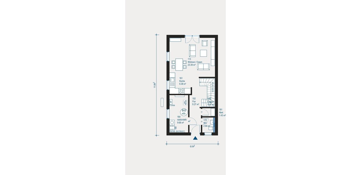 Modernes Wohnen in Stein - Individuell geplante Doppelhaushälfte für Ihr Zuhause - Doppelhaushälfte Stein | Angebot:27531584