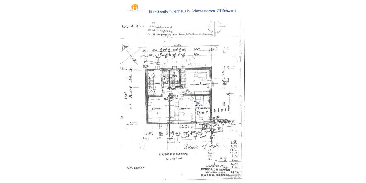 Einfamilienhaus Schwanstetten Schwand - 6 Zimmer, 139 m&sup2;, 460.000&euro; | Angebot:25663652