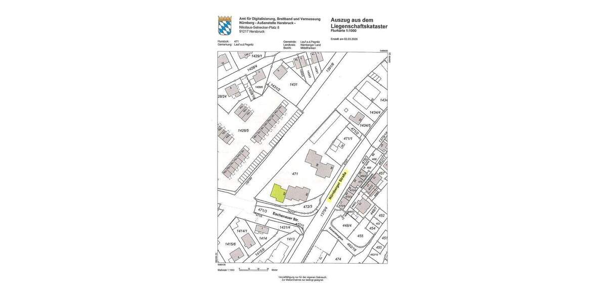 Etagenwohnung Lauf Wetzendorf - 3 Zimmer, 79 m&sup2;, 229.000&euro; | Angebot:25916701