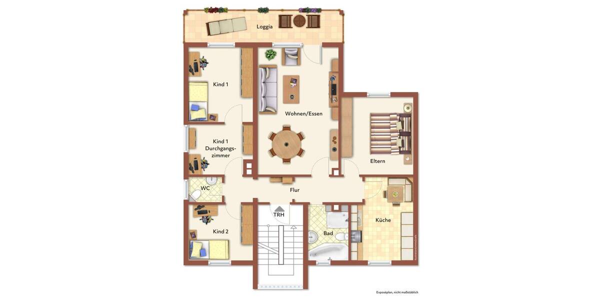 Etagenwohnung Erlangen Dechsendorf - 4 Zimmer, 99 m&sup2;, 398.000&euro; | Angebot:25671210