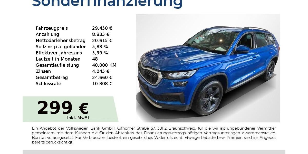 Skoda Kodiaq 64.000 km 28.890 &euro; Nürnberg 90431