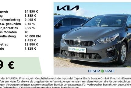 Kia ceed / Ceed 52.384 km 14.850 &euro; Roth 91154