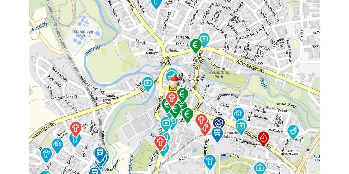 Gewerbeobjekt Roth - 4 Zimmer, 139 m&sup2;, 1.290&euro; | Angebot:25672843