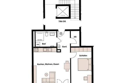 Wohnung Fürth Ronhof - 2 Zimmer, 59 m&sup2;, 369.000&euro; | Angebot:25845798