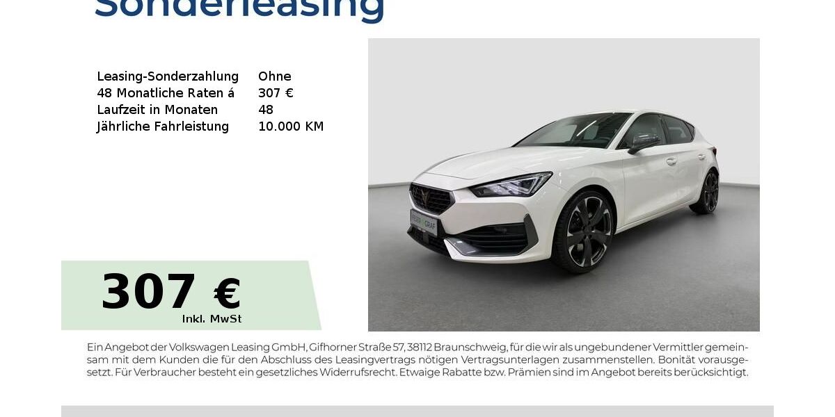 Cupra Leon 48.500 km 26.480 &euro; Fürth 90763
