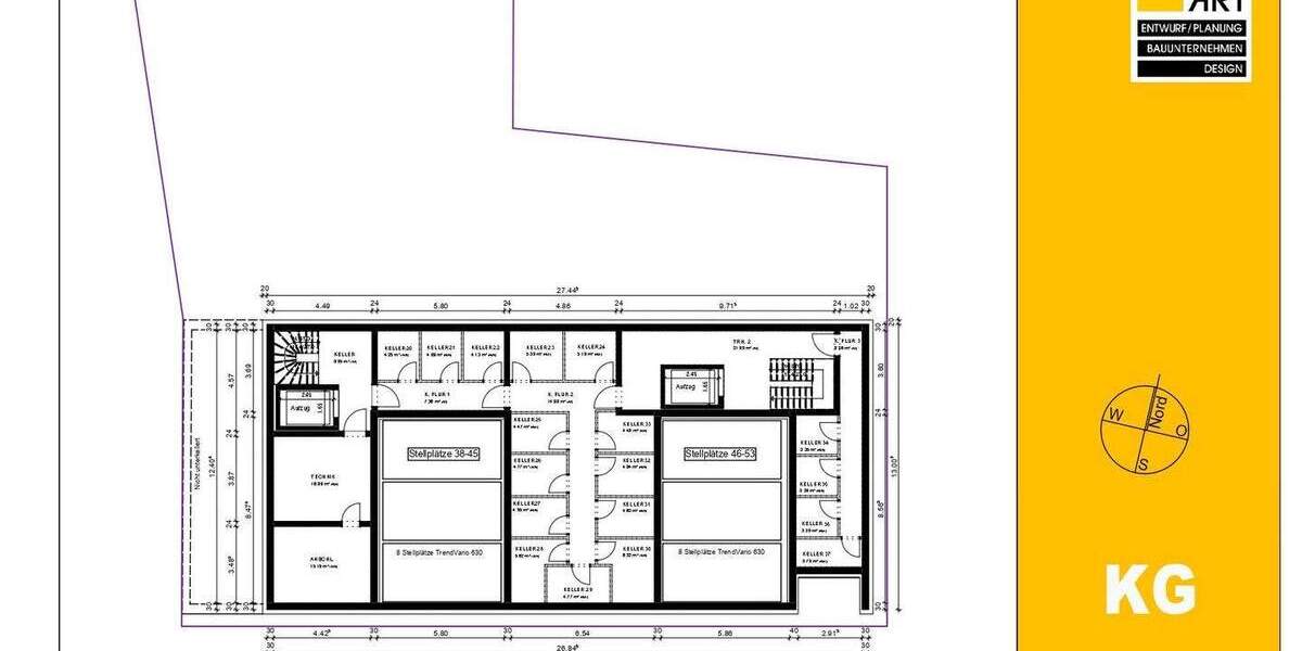 Etagenwohnung Fürth Südstadt - 2 Zimmer, 67 m&sup2;, 446.500&euro; | Angebot:26105540