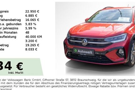 VW Taigo 41.850 km 22.950 &euro; Nürnberg 90431