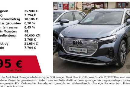 Audi Q4 e-tron 57.950 km 25.980 &euro; Nürnberg 90411
