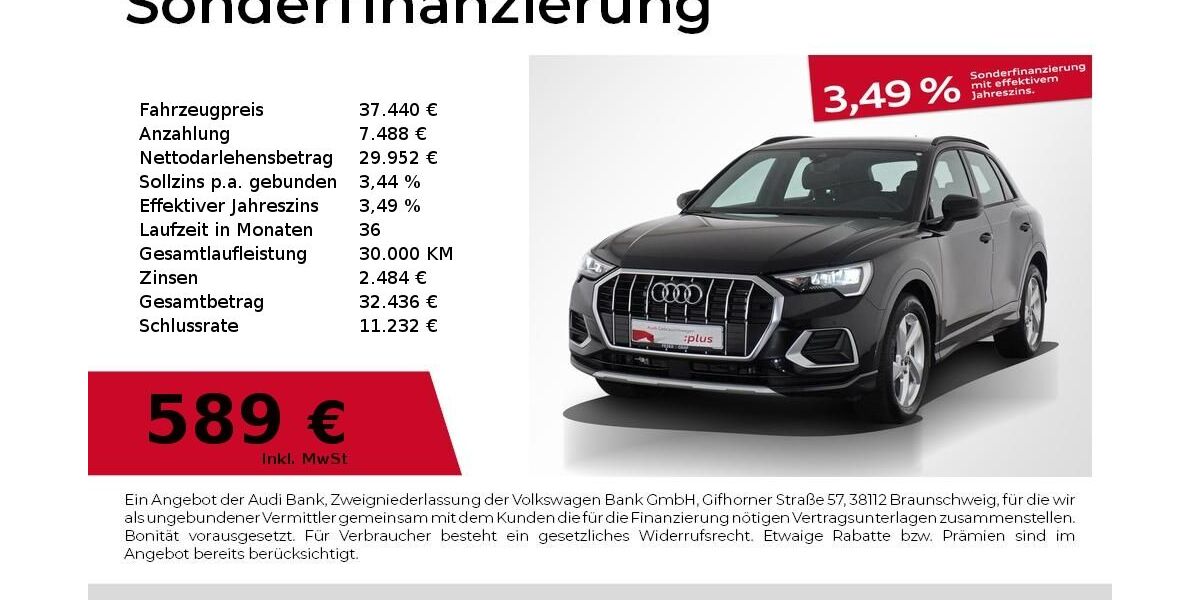 Audi Q3 28.951 km 34.440 &euro; Nürnberg 90441