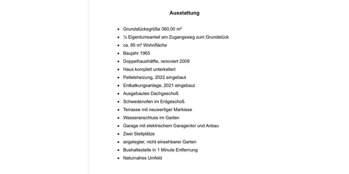 Doppelhaushälfte Forchheim - 4 Zimmer, 85 m&sup2;, 425.000&euro; | Angebot:25170725