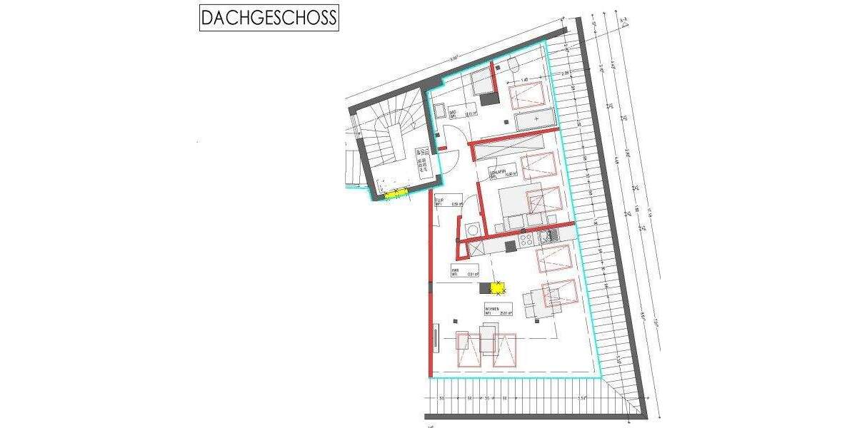 Etagenwohnung Nürnberg Glockenhof - 2 Zimmer, 56 m&sup2;, 798&euro; | Angebot:25668253