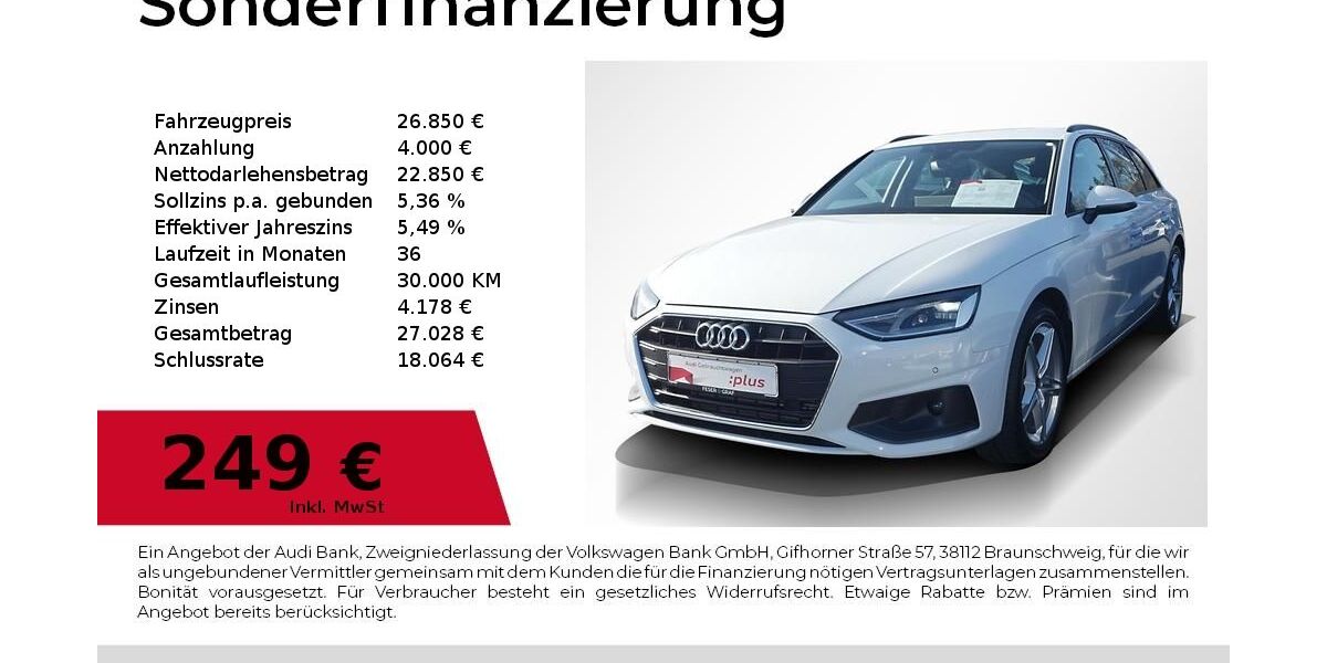 Audi A4 44.900 km 26.850 &euro; Lauf an der Pegnitz 91207
