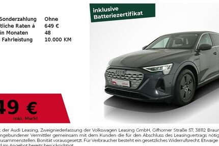 Audi Q8 e-tron 104.554 km 34.840 &euro; Nürnberg 90441