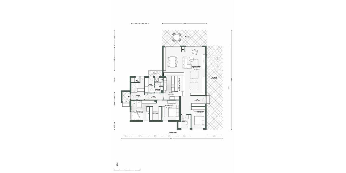 Etagenwohnung Nürnberg Eibach - 3 Zimmer, 160 m&sup2;, 689.000&euro; | Angebot:26641792