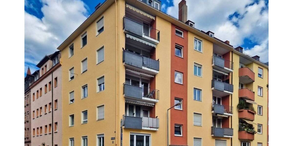 Etagenwohnung Nürnberg Lichtenhof - 2 Zimmer, 54 m&sup2;, 189.000&euro; | Angebot:25686379