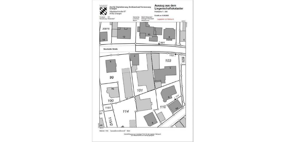 Grundstück Weisendorf - 549.000&euro; | Angebot:25734199