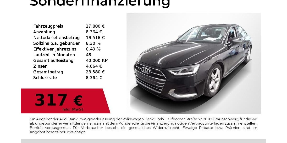 Audi A4 98.600 km 26.780 &euro; Nürnberg 90411