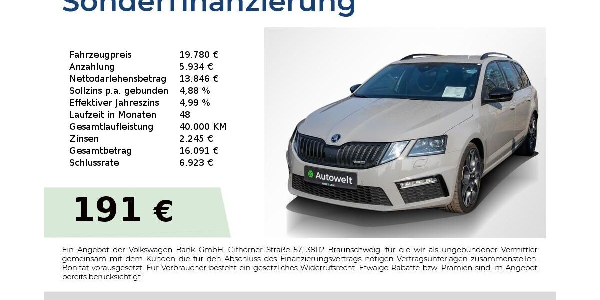 Skoda Octavia 107.750 km 19.480 &euro; Nürnberg 90431