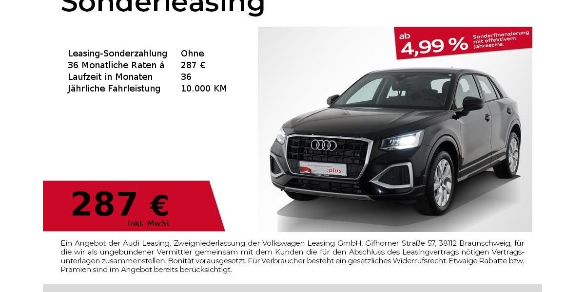 Audi Q2 21.170 km 32.440 &euro; Nürnberg 90441