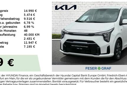 Kia Picanto 10.660 km 14.990 &euro; Nürnberg 90425