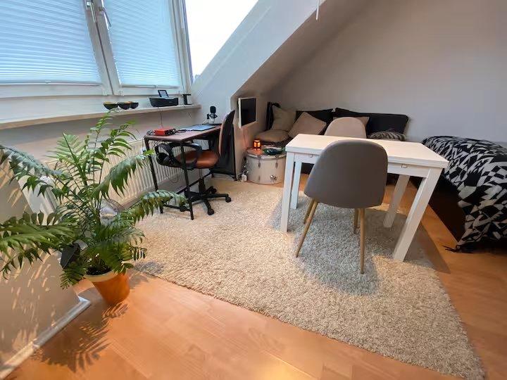 Dachgeschoßwohnung Nürnberg Rabus - 1 Zimmer, 27 m&sup2;, 580&euro; | Angebot:25917510