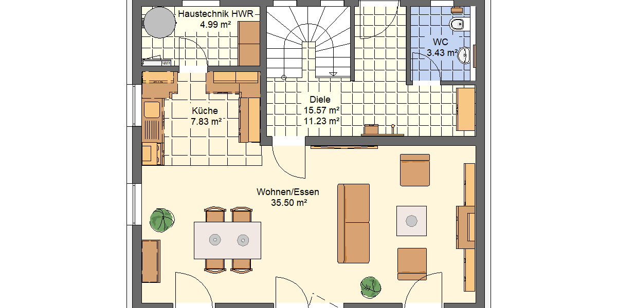 Einfamilienhaus Burgthann Heinleinshof - 5 Zimmer, 126 m&sup2;, 372.500&euro; | Angebot:25661160