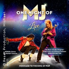 One Night Of MJ - The Tribute To The King Of Pop! 29.10.2026 Meistersingerhalle Nürnberg