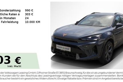 Cupra Formentor 23.150 km 33.880 &euro; Baiersdorf 91083