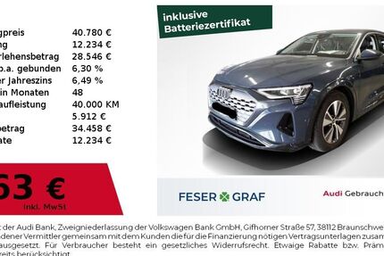Audi Q8 e-tron 26.900 km 39.920 &euro; Nürnberg 90411