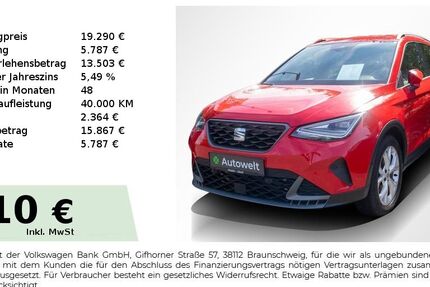 Seat Arona 32.250 km 19.290 &euro; Nürnberg 90441