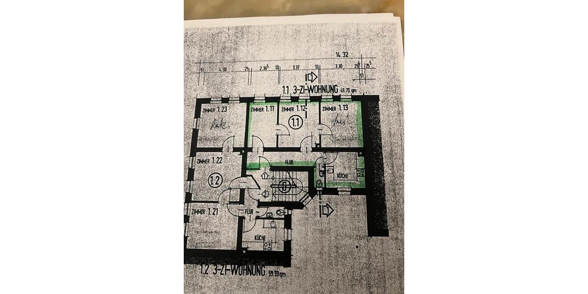 Etagenwohnung Nürnberg Sankt Leonhard - 2 Zimmer, 49 m&sup2;, 175.000&euro; | Angebot:26012977