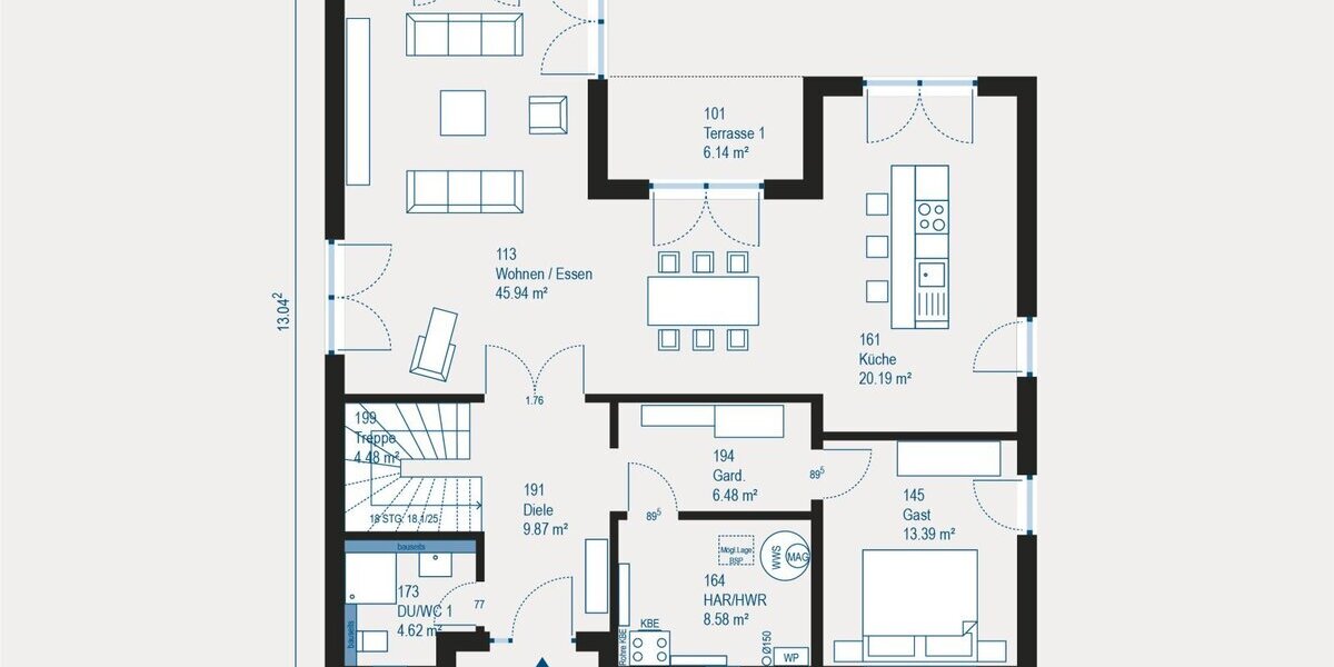 Individuelles Einfamilienhaus über den Dächern von Forchheim - Maßgeschneidert, energieeffizient, komfortabel und schlüsselfertig - Einfamilienhaus Forchheim Buckenhofen | Angebot:27479259