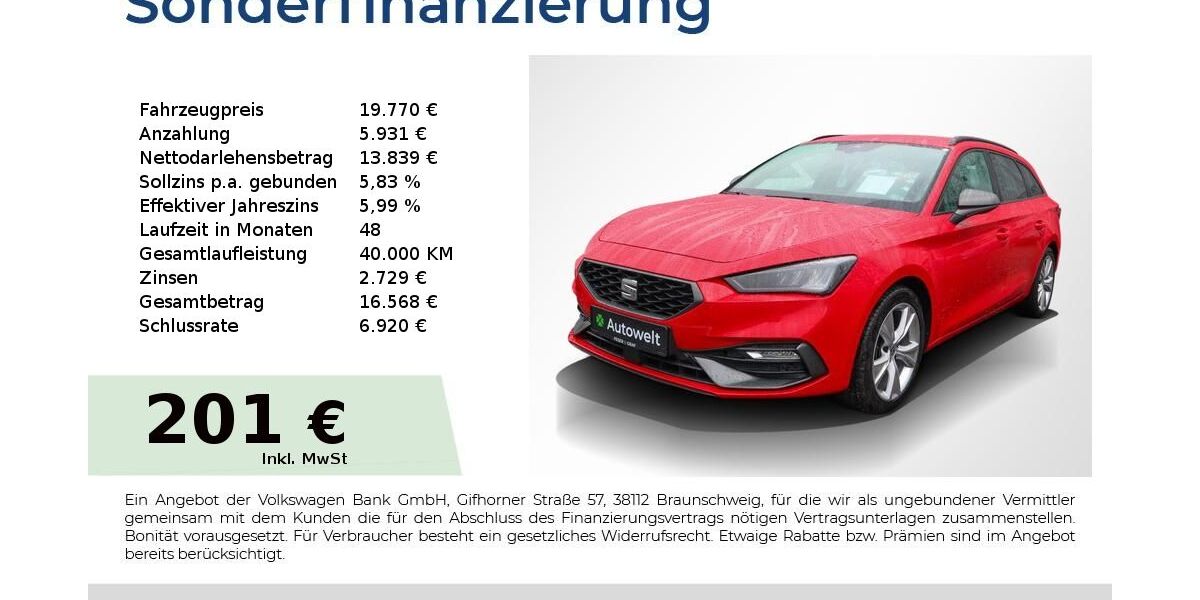 Seat Leon 72.750 km 19.770 &euro; Nürnberg 90431