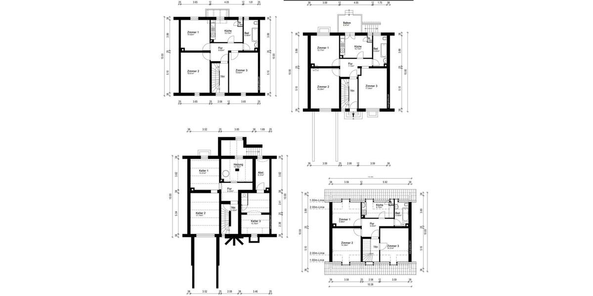 Reihenhaus Nürnberg Gaismannshof - 12 Zimmer, 210 m&sup2;, 480.000&euro; | Angebot:25899331