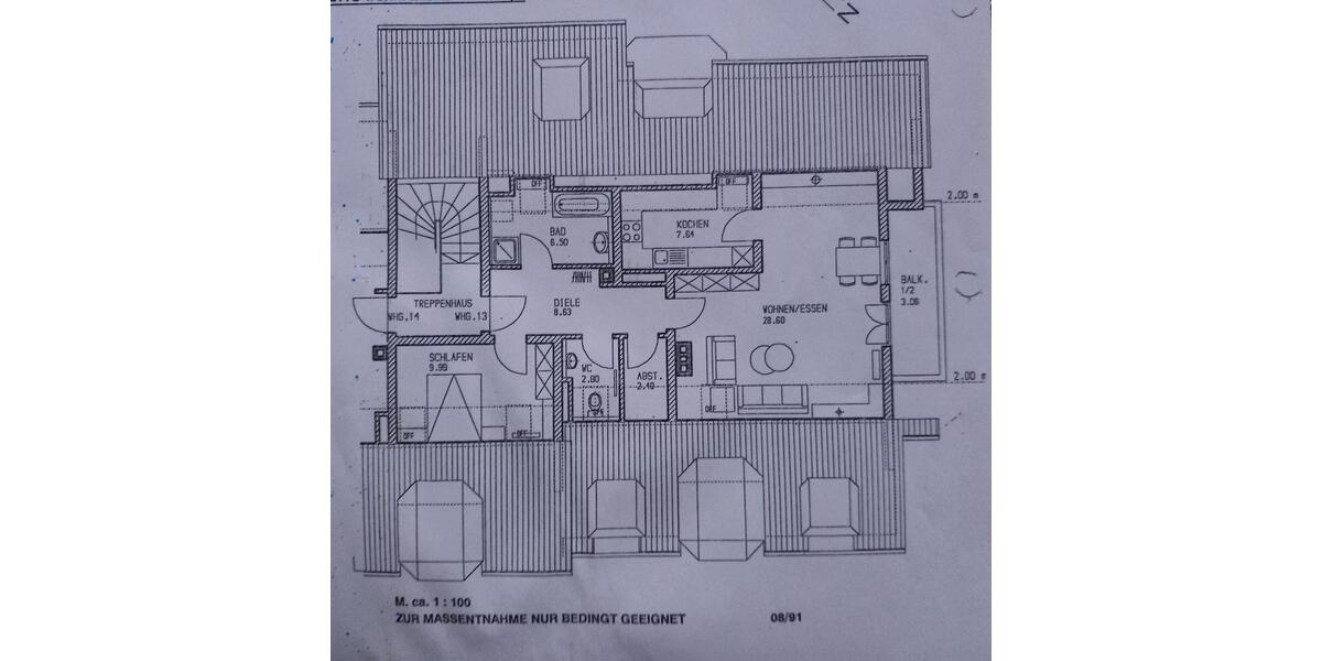 Dachgeschoßwohnung Stein - 2 Zimmer, 70 m&sup2;, 297.000&euro; | Angebot:25831001
