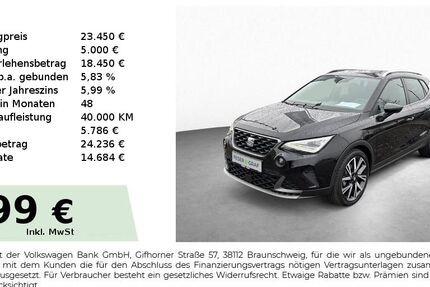 Seat Arona 6.900 km 21.950 &euro; Schwabach 91126