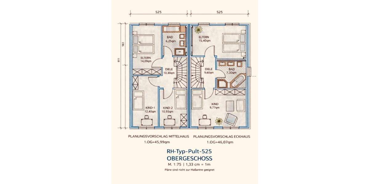 Reihenmittelhaus Nürnberg St Leonhard - 5 Zimmer, 138 m&sup2;, 585.000&euro; | Angebot:25775777