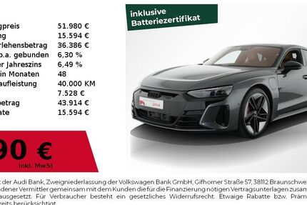 Audi RS e-tron GT 81.300 km 51.980 &euro; Nürnberg 90411