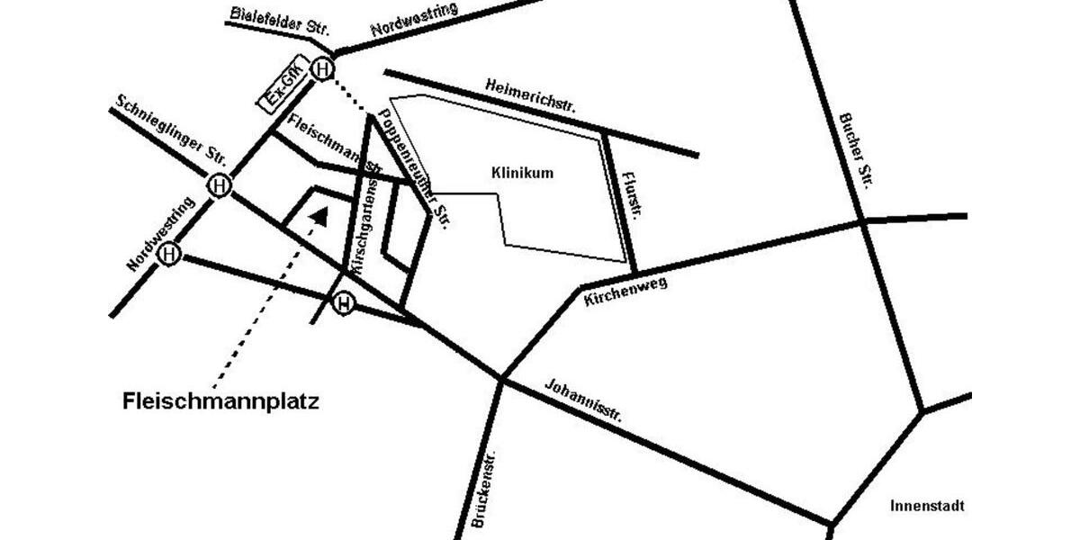 Etagenwohnung Nürnberg Kleinweidenmühle - 2 Zimmer, 51 m&sup2;, 220.000&euro; | Angebot:18149260