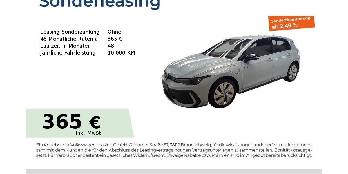 VW Golf 9.850 km 34.440 &euro; Forchheim 91301