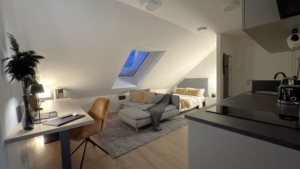 Dachgeschoßwohnung Erlangen Am Anger - 1 Zimmer, 27 m&sup2;, 900&euro; | Angebot:25170209