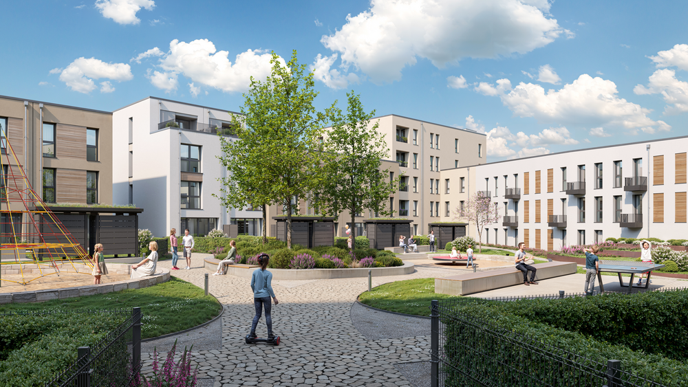 Etagenwohnung Nürnberg Hasenbuck - 3 Zimmer, 72 m&sup2;, 588.200&euro; | Angebot:23944332