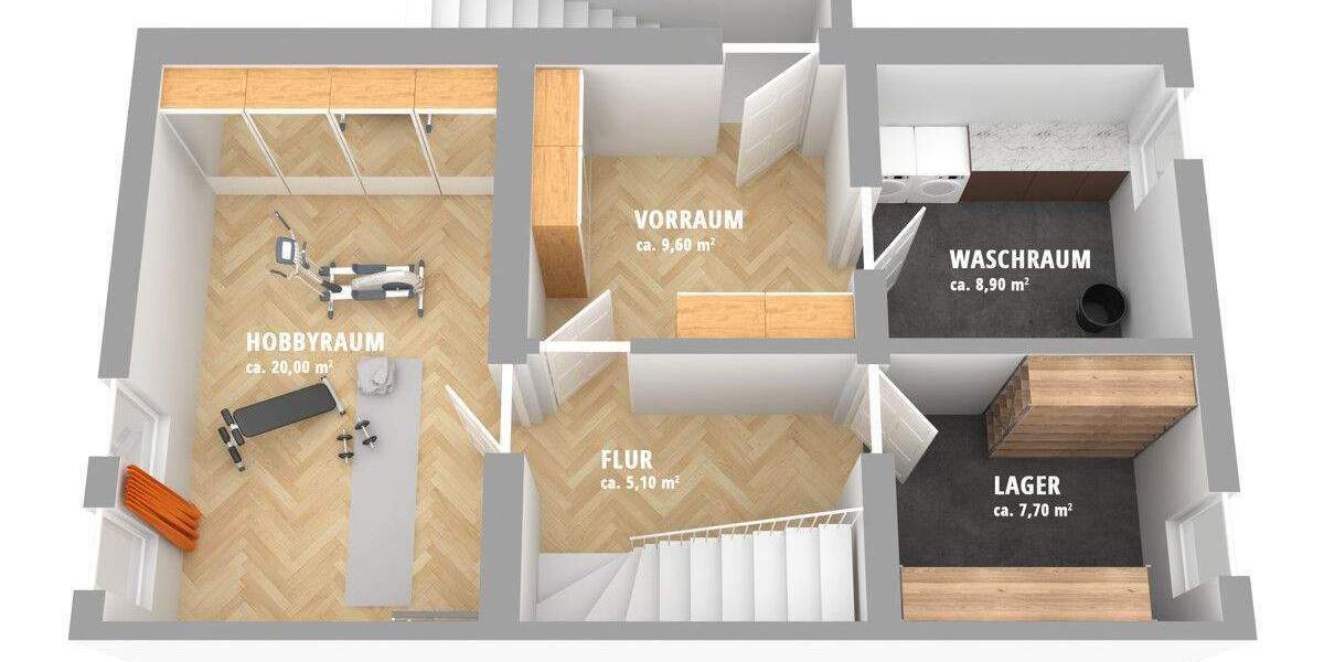 Reihenendhaus Nürnberg Gebersdorf - 5 Zimmer, 146 m&sup2;, 649.000&euro; | Angebot:25732352