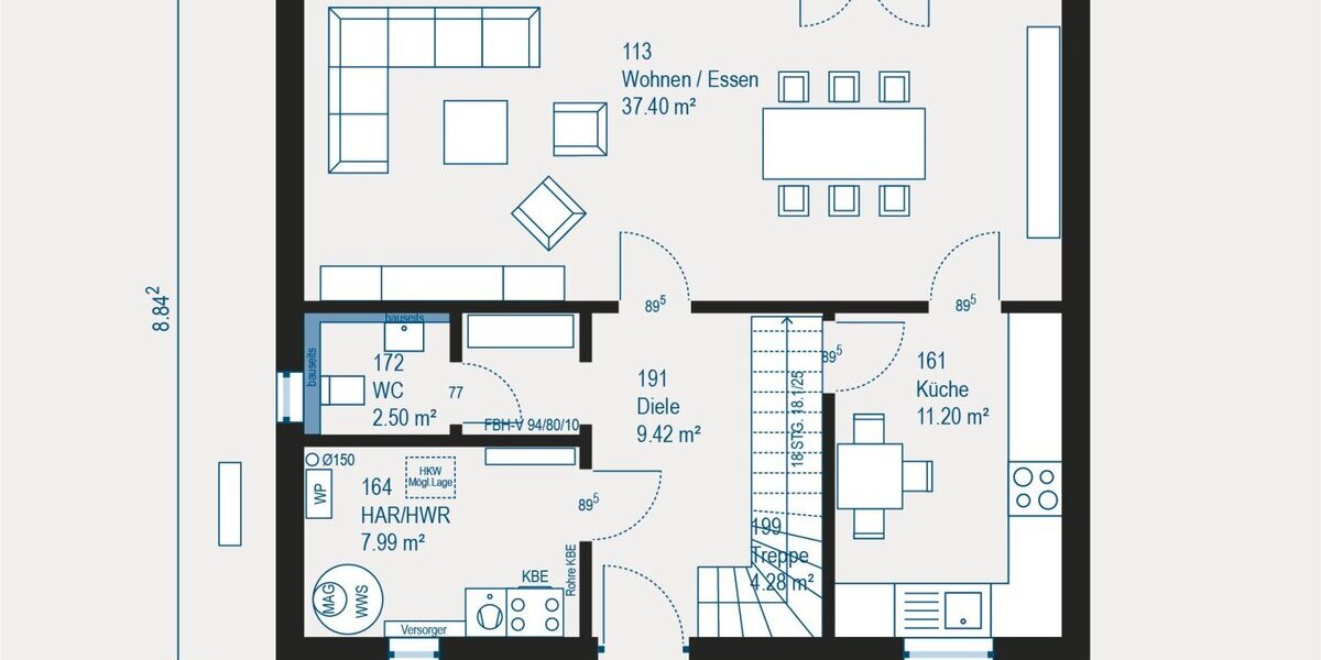 Modernes Einfamilienhaus in Nürnberg - Individuell geplant und energieeffizient gebaut - Einfamilienhaus Nürnberg Moorenbrunn | Angebot:27479283