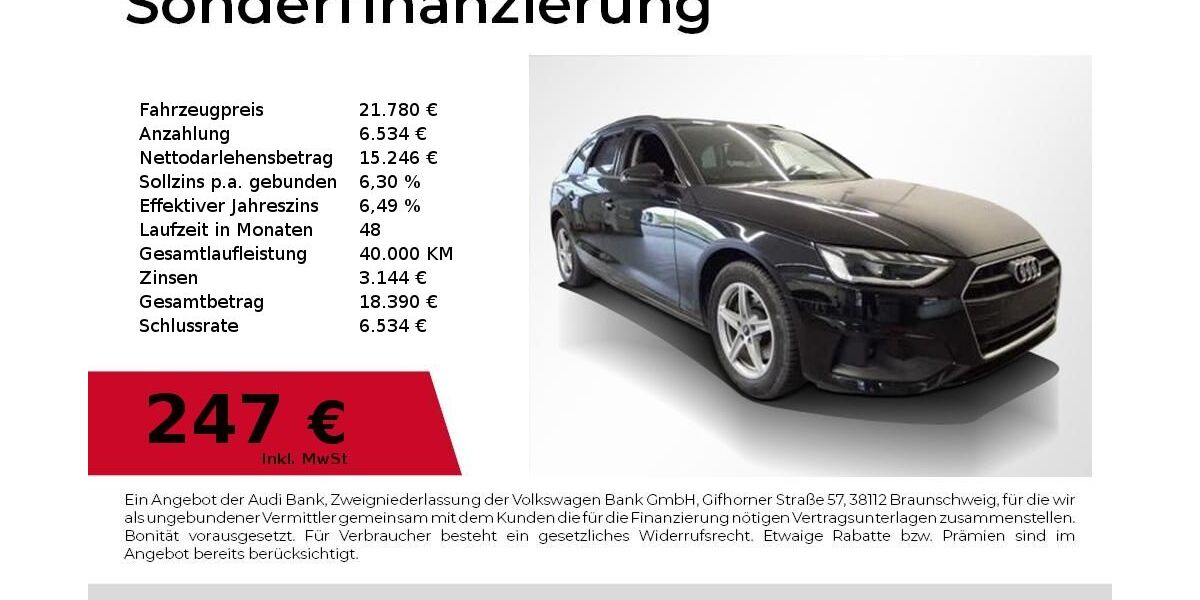 Audi A4 99.850 km 21.780 &euro; Nürnberg 90411